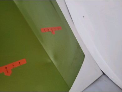 Porte arrière gauche - Skoda CITIGO PH.1 - Vert Clair - 1S4833055B - K1-6744S