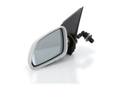 Left wing mirror - Volkswagen POLO IV PH.2 - Blanc - 6Q1857507AC9B9 - I1-0670J
