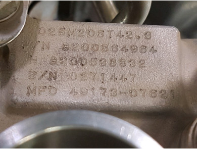 Engine type D4F782 - Renault WIND - S1-6922J
