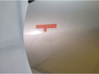 Rear left door - Citroen C4 I PH.1 - Gris Clair - 00009006H8 - F1-6695X