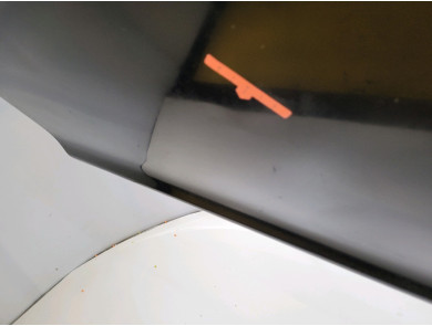 Right door (3-door models only) - Honda CIVIC VI PH.1 - Noir - 67010S5SE01ZZ - V1-6314M