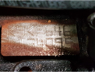 Engine type K9K646 - Renault TALISMAN - F1-8211K