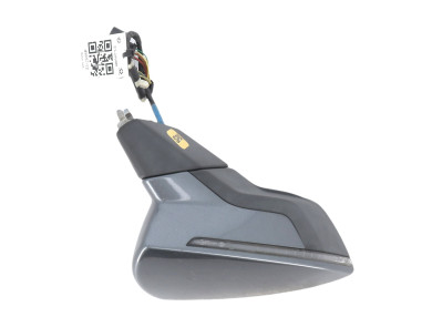 Right wing mirror - Seat LEON III PH.1 - Gris Clair - 5F1857508Q9B9 - Z1-2998R