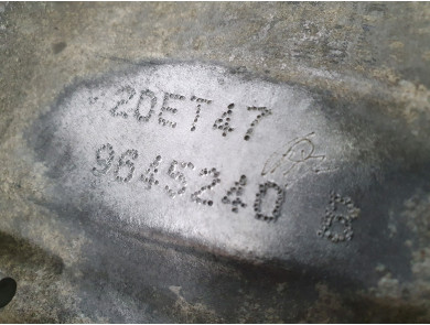 Gearbox type 20ET47 - Peugeot 208 I PH.2 - P1-7882C