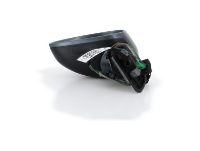 Left wing mirror - Citroen C4 I PH.1 - Gris Fonce - 00008149YP - F0-9601N