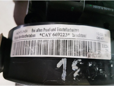 Engine type CAY-T-TX - Seat LEON II PH.2 - P1-8082H