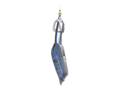 Right rear door - Seat LEON II PH.1 - Bleu Fonce - 1P0833056 - C1-1432B