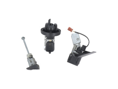 Steering lock and door key cylinders kit - Peugeot 207 - 4162NV - Z1-2833S