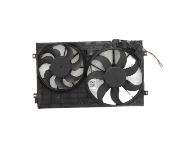 Radiator fan + mounting - Citroen C3 II PH.2 - 9801666680 - M1-6149J