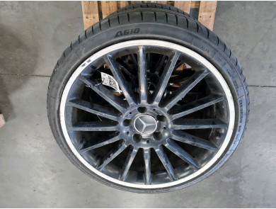 Lot de 2 roues complètes arrières occasion - Mercedes CLASSE C - GPA-26-0047249