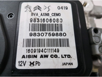 Gearbox type 20GT87 - Peugeot 3008 II PH.1 - G1-4335J