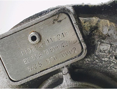 Engine type K9K702 - Renault CLIO II PH.2 - P1-7635T