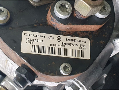 Engine type K9K702 - Renault CLIO II PH.2 - P1-7635T