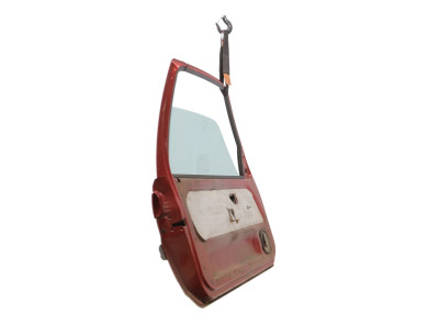 Left door (3-door models only) - Citroen SAXO PH.2 - Rouge Fonce - 9002H2 - V1-3933V