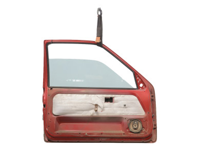 Porte gauche (3 portes) - Citroen SAXO PH.2 - Rouge Fonce - 9002H2 - V1-3933V