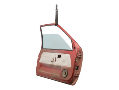 Porte gauche (3 portes) - Citroen SAXO PH.2 - Rouge Fonce - 9002H2 - V1-3933V