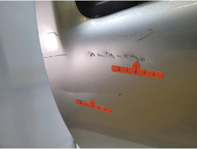 Porte avant gauche - Citroen C3 I PH.2 - Gris Clair - 00009002Y4 - S1-3939H