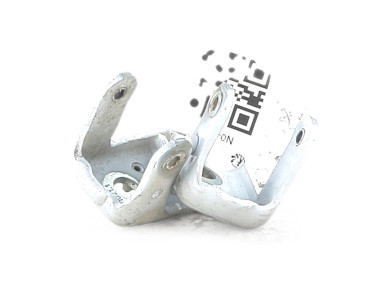 Door hinge front left - Peugeot 208 II PH.1 - Blanc - 1608322780 - N0-5554J