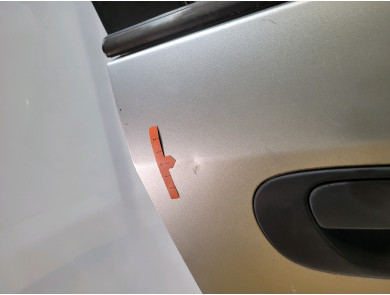 Porte avant droite - Honda CIVIC VI PH.1 - Gris Clair - 67010S6A030ZZ - Q1-3088Q