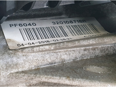 Gearbox type PF6040 - Renault TRAFIC III PH.1 - H1-3840V