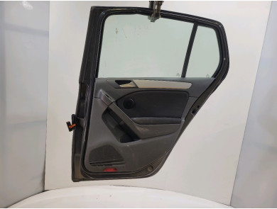 Right rear door - Volkswagen GOLF VI - Noir - 5K6833056K - M1-2137K