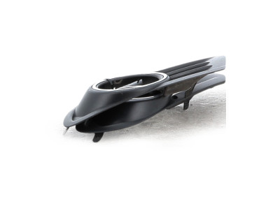 Two front bumper side grille - Volkswagen GOLF VI - Gris Fonce - 5K08536659B9 - F1-8142A