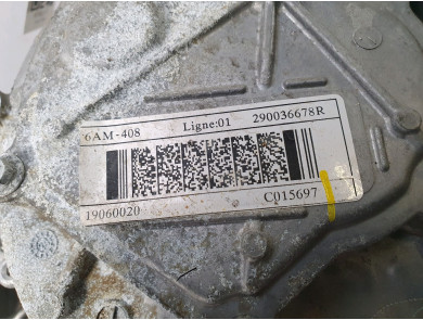 Moteur type 6AM408 - Renault SCENIC V - L1-7853R