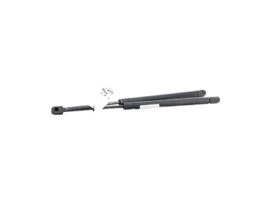 Paire verins coffre hayon malle - Renault MEGANE II PH.2 - Noir - 8200051750 - Q0-3848R
