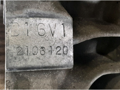 Moteur type D16V1 - Honda CIVIC VI PH.1 - K1-6790N
