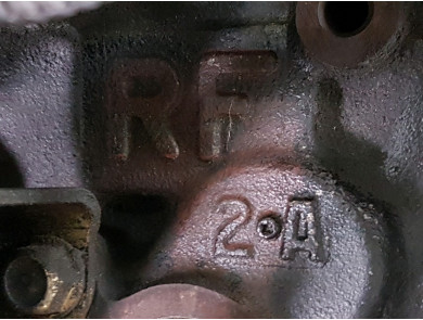Engine type RF4F-53 - Mazda 626 - K1-6930Y