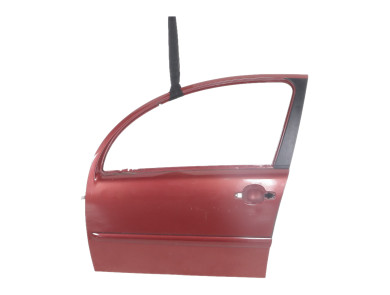 Left front door - Citroen C3 I PH.1 - Rouge Fonce - 00009002Y4 - J2-0067B