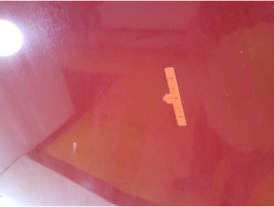 Hood (Bonnet) - Renault R19 PH.2 - Rouge Clair - 7751470908 - P1-3976T