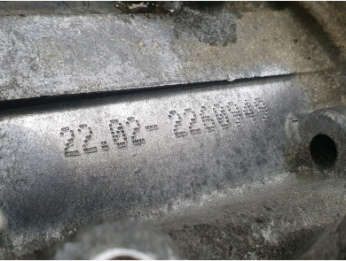 Boîte de vitesses type 55231427 - Alfa-Romeo MITO PH.1 - U1-3714M