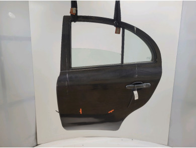 Rear left door - Nissan MICRA IV PH.1 - Noir - H210A-1HAMB- F0-7005L