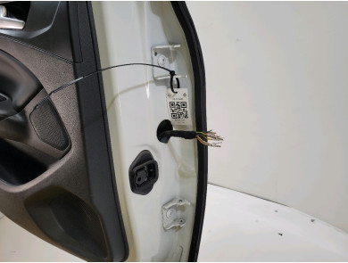 Rear left door - Peugeot 308 II PH.2 - Blanc - 9802165680 - V0-7034M