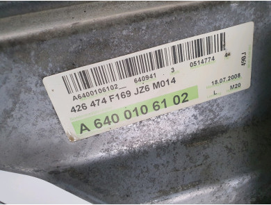 Engine type A6400106102 - Mercedes CLASSE B I PH.2 - F1-6221Z