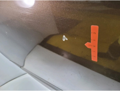 Left front door - Renault SCENIC III PH.1 - Marron Fonce - 801014883R - G0-1607I