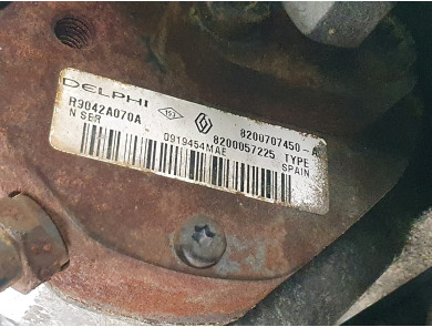 Engine type K9K802 - Renault KANGOO - Q1-6709W