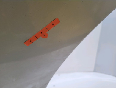 Porte arrière gauche - Citroen C3 II PH.2 - Gris Clair - 00009002CC - Z1-9473V