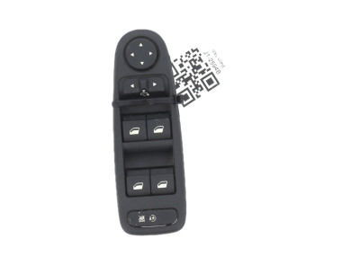 Left window-lift switch panel - Citroen C4 PICASSO I - 00006554YH - J1-2594B