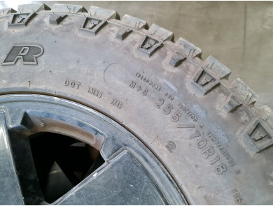 Lot de 2 roues complètes arrières occasion - Jeep WRANGLER - GPA-26-0047111