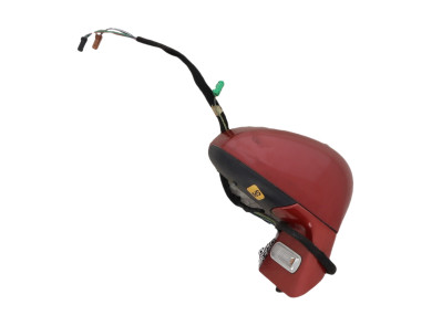 Right wing mirror - Citroen C4 I PH.1 - Rouge Fonce - 00008149ZZ - F1-9624I