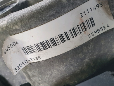 Boîte de vitesses type DW5004-6457R - Renault MEGANE IV PH.1 - L1-7314J