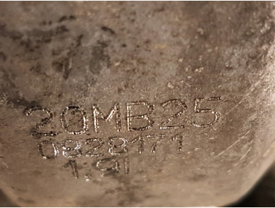 Boîte de vitesses type 20MB25 - Citroen C5 II - S1-7163Q
