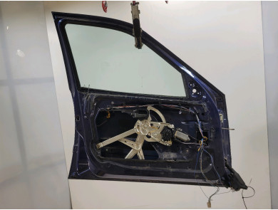 Left front door - BMW SERIE 3 III - Bleu Fonce - 41518185797 - Q0-9564A