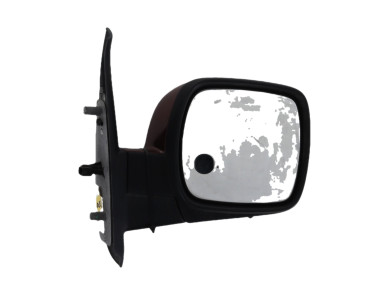 Right wing mirror - Renault KANGOO II PH.1 - Rouge Fonce - 7701068836 - A1-8739L