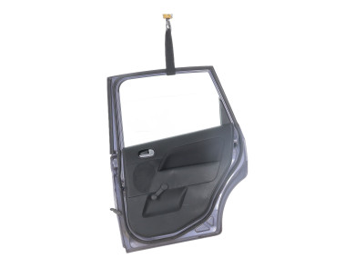 Right rear door - Ford FIESTA V PH.2 - Rouge Fonce - 1692525 - K1-6907J