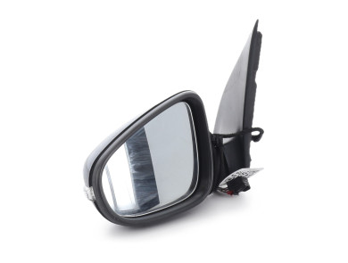 Left wing mirror - Volkswagen GOLF VI - Noir - 5K0857507AD9B9 - E1-8258Y