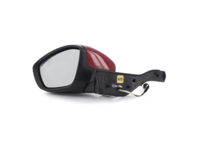 Left wing mirror - Peugeot 208 I PH.1 - Rouge Fonce - 1611240280 - R1-1430N