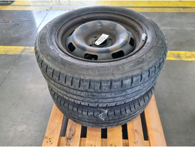 COMPLETE WHEEL SET OF TWO FRONT - Peugeot 208 I PH.2 - GPA-26-0049633 - J1-4746T